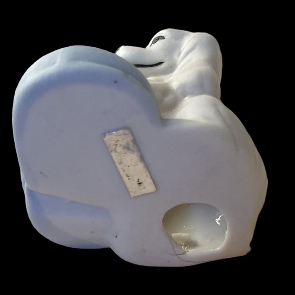 Cute Vintage Dog with Shoe Toothpick Holder Figurine - Picture 3 of 6